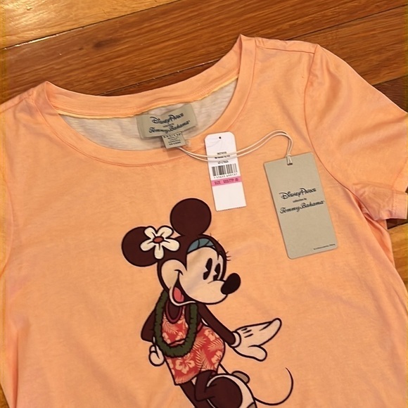 ๐ธ New Disney Parks Tommy Bahama Minnie Mouse Shirt XXS - Picture 2 of 7